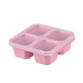 thumbnail image 2 of Xingzhi Snack Cake Fruit Refrigerator Box Dust-proof Cover For Fresh Snacks Simple And Beautiful. Pink, 2 of 6