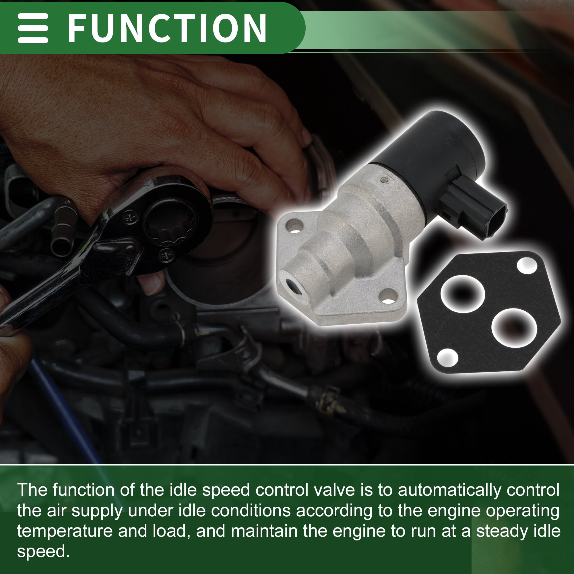 Unique Bargains Car Idle Air Control Valve for Ford Escort 1997-2001 Replace