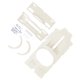 thumbnail image 5 of Cubcelta Decorativa de Escape Envolieve Grande de Cuerpo Ancho RC, PlásTico ABS para Camión WPL D12 RC, Accesorios Modificados Exquisitos, 5 of 7