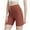 Red, variant on fatyb High Waisted Yoga Shorts for Women Stretch Biker Shorts Workout Running Womens Athletic Shorts