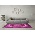 thumbnail image 3 of Ahgly Company Indoor Rectangle Oriental Pink Industrial Area Rugs, 7' x 10', 3 of 4