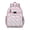 Pink-21, variant on Coastal Seahorse Students Backpack with Tropical Marine Life and Nautical Beach Print, Cute Cartoon Seaweed and Seashells Design, Durable and Adjustable for School and Travel