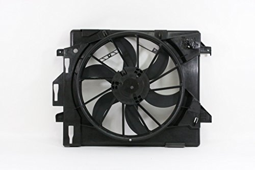 Dual Radiator Fan Assembly For Chrysler Town & Country Dodge 2005-2007