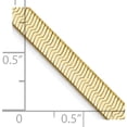 thumbnail image 5 of 14K Yellow Gold 5mm Silky Herringbone Chain (24 X 5) Made In Dominican Republic slk050-24, 5 of 5