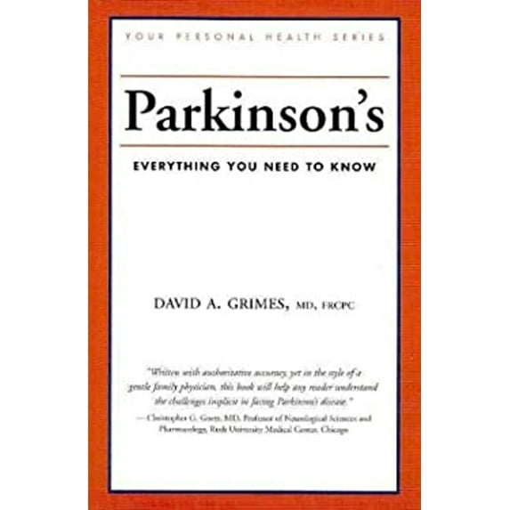 Pre-Owned Parkinson's: Everything You Need to Know (Your Personal Health) (Paperback) 1552978907 9781552978900