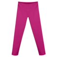 thumbnail image 1 of Hanes Girls` Cotton Stretch Leggings, S, Amaranth, 1 of 1
