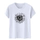 thumbnail image 4 of Blusas de Manga Corta para las Mujeres Divertida Impresión Cuello Redondo Camiseta Vintage, Blusas de Primavera para las Mujeres, 4 of 5