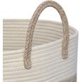 thumbnail image 4 of Panier Tissé en Coton pour Rangement de Jouets Panier à Linge Robuste Grand Panier Porte-Jouets, 4 of 4
