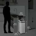 thumbnail image 7 of iTouchless IT13RX 13 Gallon Touchless Kitchen Garbage Trash Can, Stainless Steel, 7 of 7