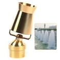 thumbnail image 6 of Garden Pond Brass Water Fountain Nozzle Spray 2 Inch Internal Thread Head, 6 of 11