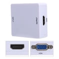 thumbnail image 1 of HD Video Adapter, Digital Signal Small VGA To High Definition Multimedia Interface With 3.5mm Audio Port For Computer For Laptop For PC, 1 of 8