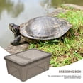 thumbnail image 2 of BRIGHTFUFU Caja de reptil de plástico Terrario con caja de alimentación Caja de reproducción de reptil de mascota, 2 of 8