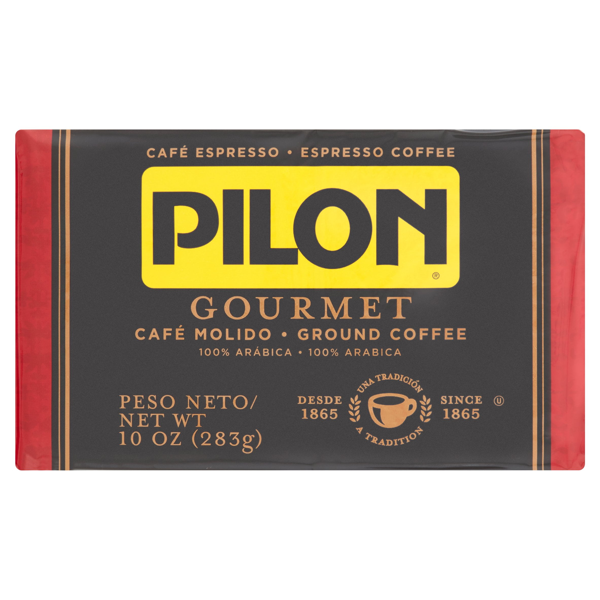 Cafe Pilon Espresso Ground Coffee, 10 oz by Rowland Coffee Roasters, Inc.