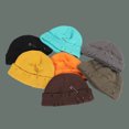thumbnail image 4 of Gorros de punto unisex con aros de hierro y alfiler de seguridad, gorras estilo callejero de hip hop, gorra informal con calavera para exteriores, 4 of 5