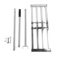 thumbnail image 2 of Rake de Nivelació del Césped, Soldado de Doble Mancha de Óxido, Fácil de Instalar, Para Ahorrgar El Nivel de Césped de Acero inoxidable para Jardín, 2 of 7
