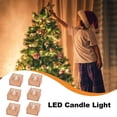 thumbnail image 2 of Candle Lights 6pcs Led Tea Lights Candles Electric Flameless, 2 of 5