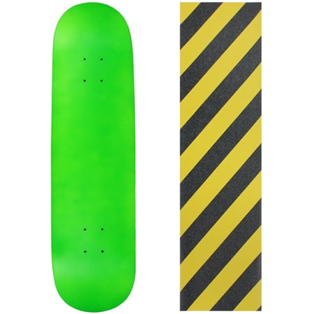 Skateboard Deck Pro 7-Ply Canadian Maple NEON GREEN With Griptape 7.5  - 8.5 price history on PriceWatchPro