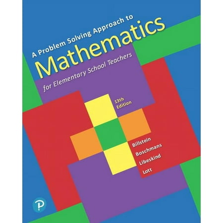 UPC: 9780135183885 | A Problem Solving Approach to Mathematics for Elementary School Teachers (Hardcover)