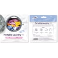 thumbnail image 6 of Portable Laundry Kit – Travel Clothes Cleaning Essentials with Liquid Detergent, Stain Remover Wipe, Dryer Sheet & Laundry Bag – Bulk Supply for Motels, Camping & Charities (10 Packs), 6 of 6