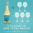 thumbnail image 4 of SIMI Sonoma County Chardonnay White Wine, 750 mL Bottle, 9% ABV, 4 of 8