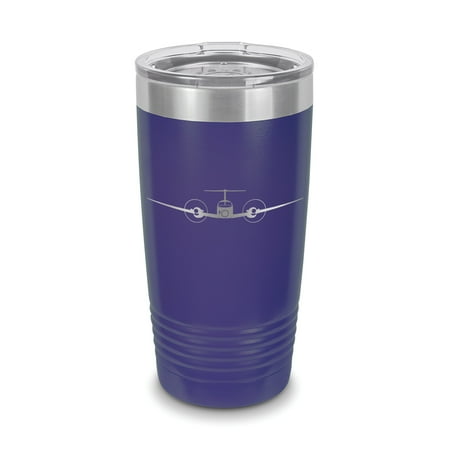 

C-12 Huron Tumbler 20 oz - Laser Engraved w/ Clear Lid - Polar Camel - Stainless Steel - Vacuum Insulated - Double Walled - Travel Mug - c12 aircraft king air 1900
