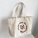 thumbnail image 5 of Bolsa De Hombro Bolso de lona con estampado de tulipanes y letras de gran capacidad para estudiantes Sywqhk Para Estrenar, 5 of 9