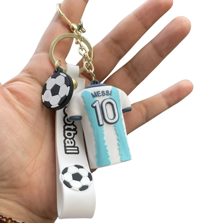 Messi Football Jersey Keychain, Durable Soccer Keychain for Messi Fans |  Perfect Football Gift Idea - Walmart.com