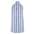 thumbnail image 4 of FcBaudy Robe Cheville Sans Manches à Col Rond, Robes pour Femmes, Robes d'Été pour Femmes Robe à Rayures à Pois pour Femme Robe Sans Manches à Col Rond Longueur Genou Robe Femme, 4 of 4