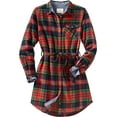 thumbnail image 5 of Legendary Whitetails Women's Open Spaces Flannel Long Sleeve Button Up Dress, 5 of 8