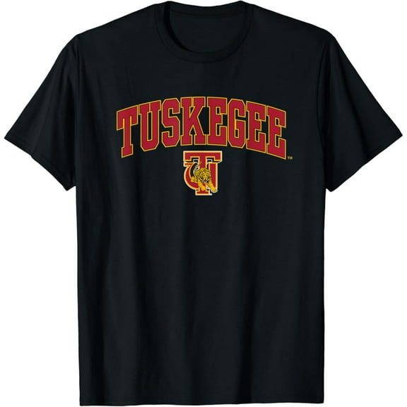 Tuskegee Golden Tigers Arch Over T-Shirt