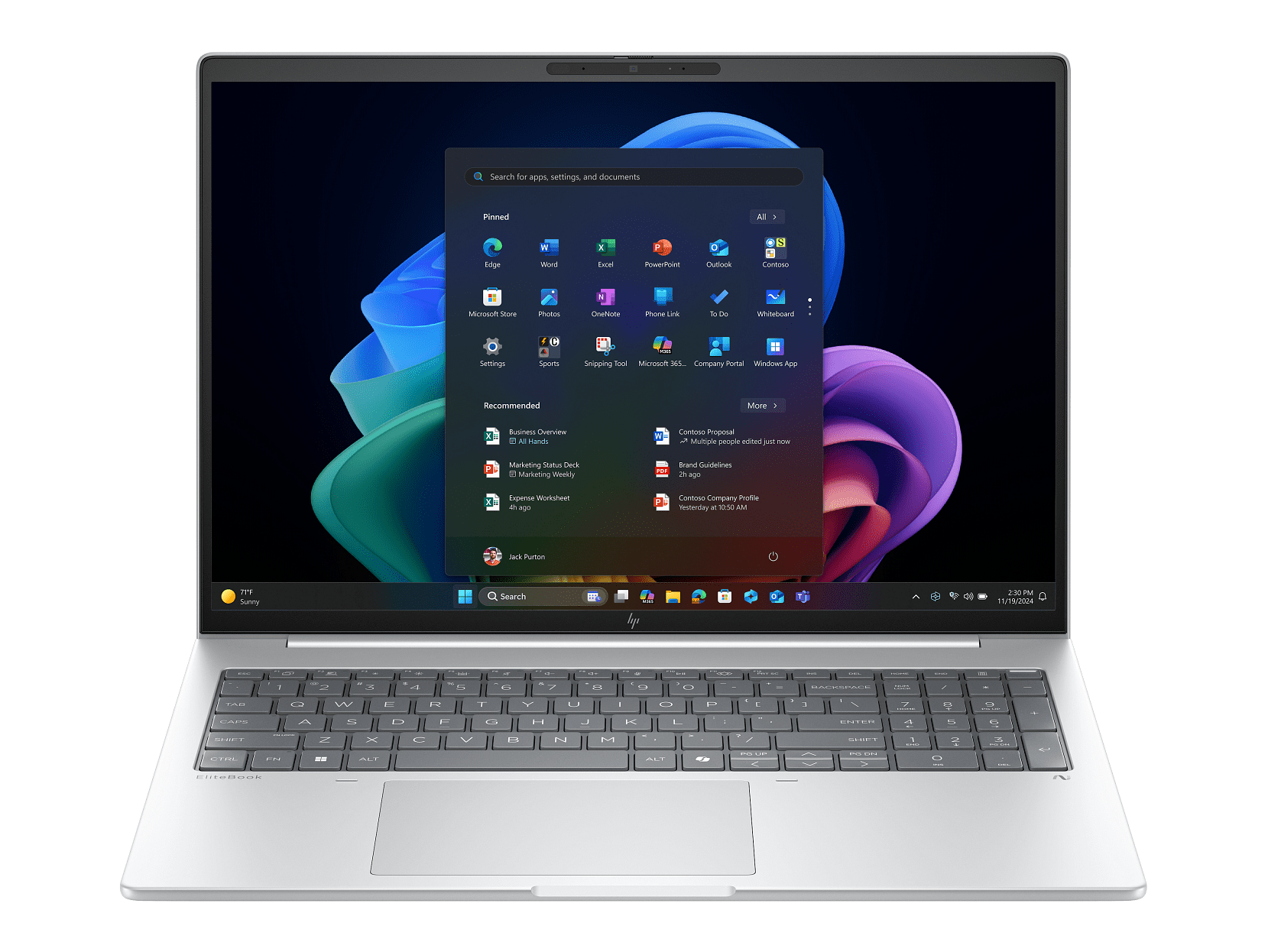 HP Pavilion Plus Laptop 16-ab0010nr, Windows 11 Home, 16