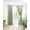 Dirty Green, variant on Ombre White Blackout Curtains 45 Inches Long for Bedroom, Romatic Purple Art Thermal Insulated Room Darkening Black Out Window Curtain Panels Grommet Drapes for Living Room