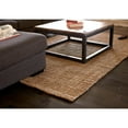 thumbnail image 2 of Maykoosh Modern Motifs Jute Rug - 8' x 10' - Handloom Woven, 2-Ply Jute Boucle for Texture and Style in Any Living Space, 2 of 3