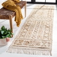thumbnail image 2 of SAFAVIEH Natural Fiber Mason Geometric Runner Rug, Natural/Beige, 2'3" x 9', 2 of 8