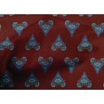 thumbnail image 4 of oneOone Cotton Cambric Fabric Floral Block Print Sewing Fabric BTY 56 Inch Wide, 4 of 4