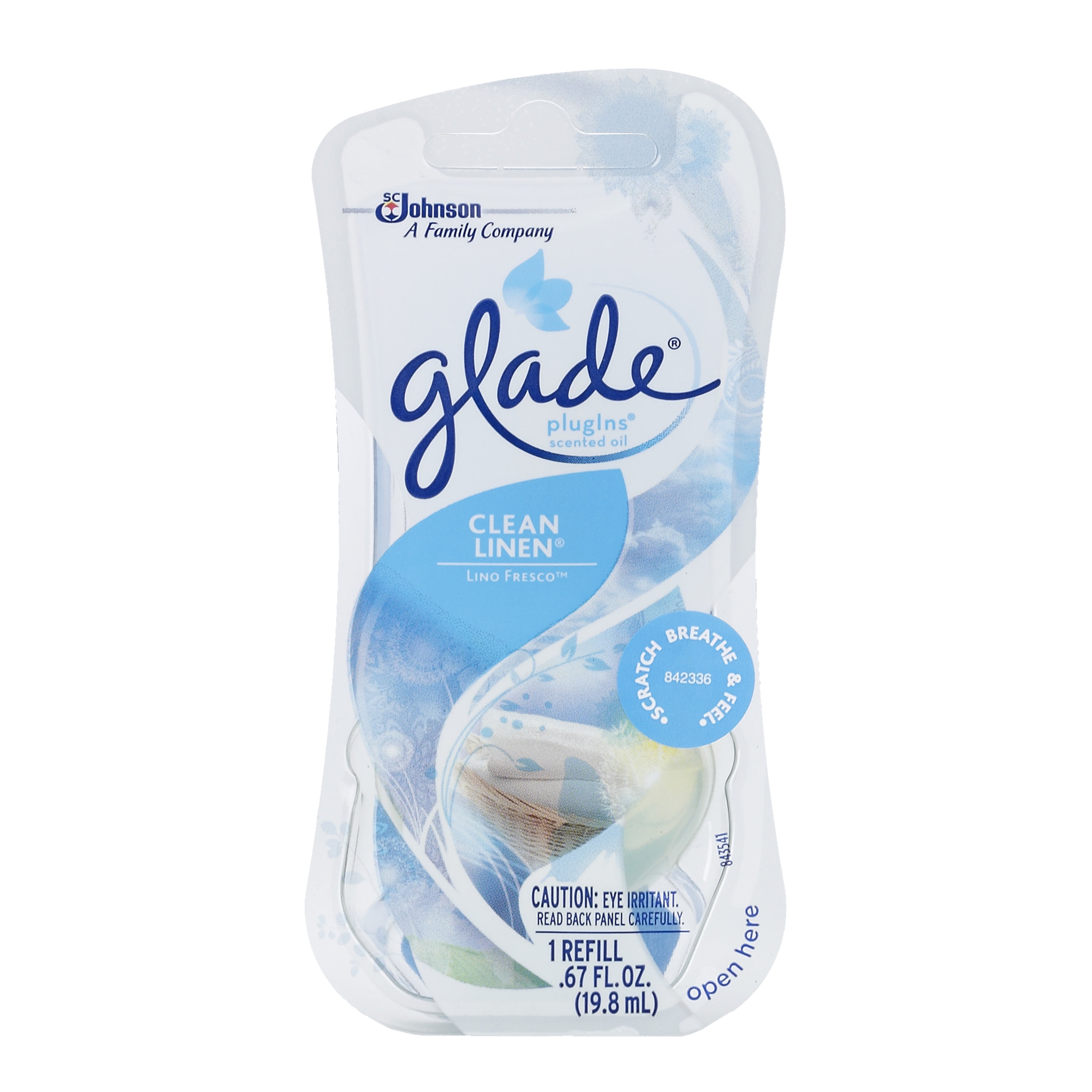 Glade Plug In, Clean Linen, 0.67 Fl. Oz.