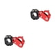 thumbnail image 2 of Gancho para motocicleta Kenally Soporte de montaje en casco Aleación de aluminio fuerte Rojo 2piezas, 2 of 6