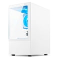 thumbnail image 5 of WIWB Gaming Desktop PC, AMD Ryzen 5 4500, 16GB DDR4 RAM, 512GB SSD, RX 560 4G, WiFi 6, White, 5 of 7