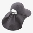 thumbnail image 6 of Gyujnb Lightweight Breathable Mesh Sun Hat Hat with Detachable Neck for Outdoor Activities, 6 of 8