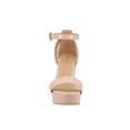 thumbnail image 3 of Zapatillas Mujer Plataforma Elegantes Dama Dolce Collezione Beige 25, 3 of 5