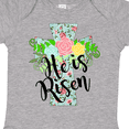 thumbnail image 4 of Inktastic He is Risen Floral Print Cross with Beautiful Flowers Boys or Girls Baby Bodysuit, 4 of 5