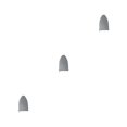 thumbnail image 2 of Tabla de planchar de mano Wosthever manopla antivapor Gris claro, 2 of 6