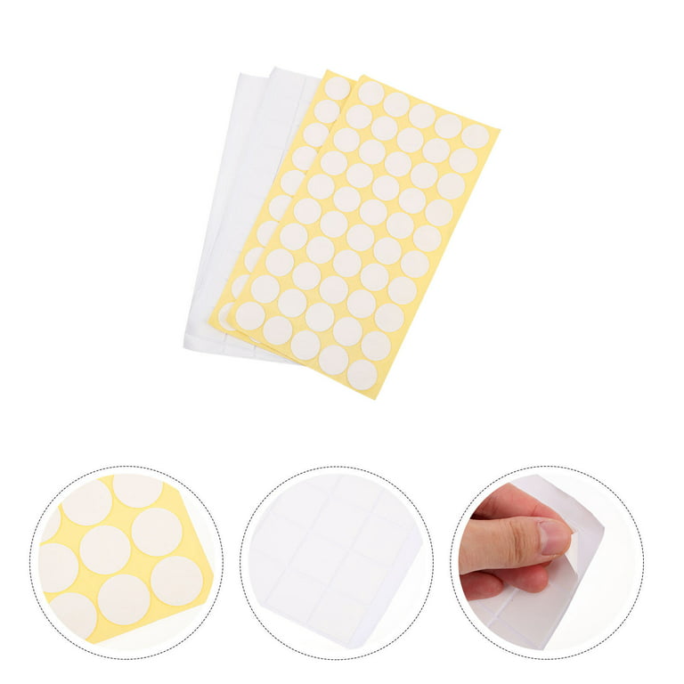 200Pcs Round Double Sided Adhesive Tape Dots Clear Removable Balloon Sticky  Dots Adhesive Tape Dots For Poster Craft