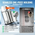 thumbnail image 6 of KFFKFF Water Purification Unit, Gravity-Driven, 1.5G 304 Stainless-Steel Tabletop Design, Water Purifier, Minimizes Lead and Eliminates up to 99% of Chlorine, Includes 2 Carbon Filters & Faucet, 6 of 9