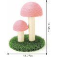 thumbnail image 3 of Arbre à chat pour chat. Cordón de sisal de grattoir de grifo de chat de kitty de champignon ensamblable, 3 of 5