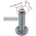 thumbnail image 3 of 2pack Extra-Long RV Cam Lock with 8025 Key Code 2 Inch Weather Resistant Cam Lock for RV Thick Drawer and Compartment Door Replacing CH751 Lock_Lu, 3 of 5