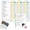 Chore+List/B, variant on Magnetic Chore Chart for Multiple Kids 3 Kids -14.5"x11" Family Chore Chart for Refrigerator, Behavior Chart for Fridge,Dry Erase Chore Chart for Teens