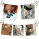 thumbnail image 4 of Billuyoard 4x Paws Stop Licking Paw Protector - Calcetines antideslizantes y antiarañazos para mascotas Gatos Perros Botas rojo brillante M Type3 NO3, 4 of 6