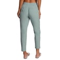 thumbnail image 2 of RBX Active Women's Ribbed Side Woven Ankle Pant With Pockets, 2 of 5
