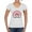 White, variant on Waymaker Rainbow Inspirational/Christian Women's Standard V-Neck Tee, White, Medium